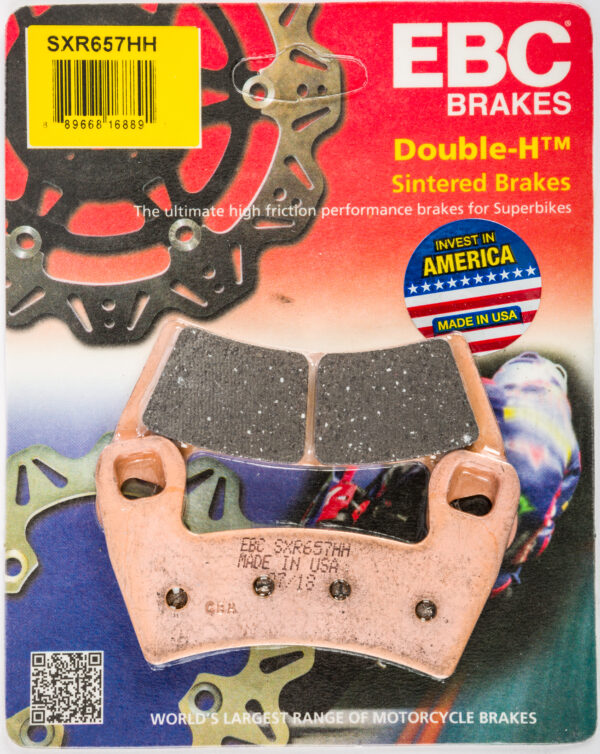 EBC BRAKE PADS SXR657HH SINTERED SXR SERIES - SXR657HH