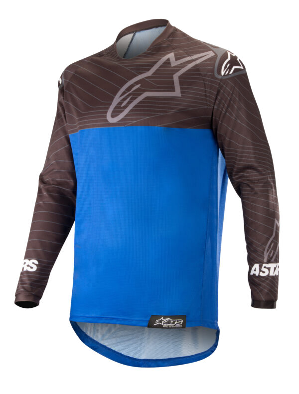 ALPINESTARS VENTURE R JERSEY BLACK/BLUE SM - 3763019-17-S