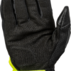 FLY RACING COOLPRO FORCE GLOVES BLACK/HI-VIS MD - 476-4128M - Image 2