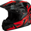 GMAX MX-96S SPLINTER HELMET BLACK/RED MD - D2961155 - Image 2