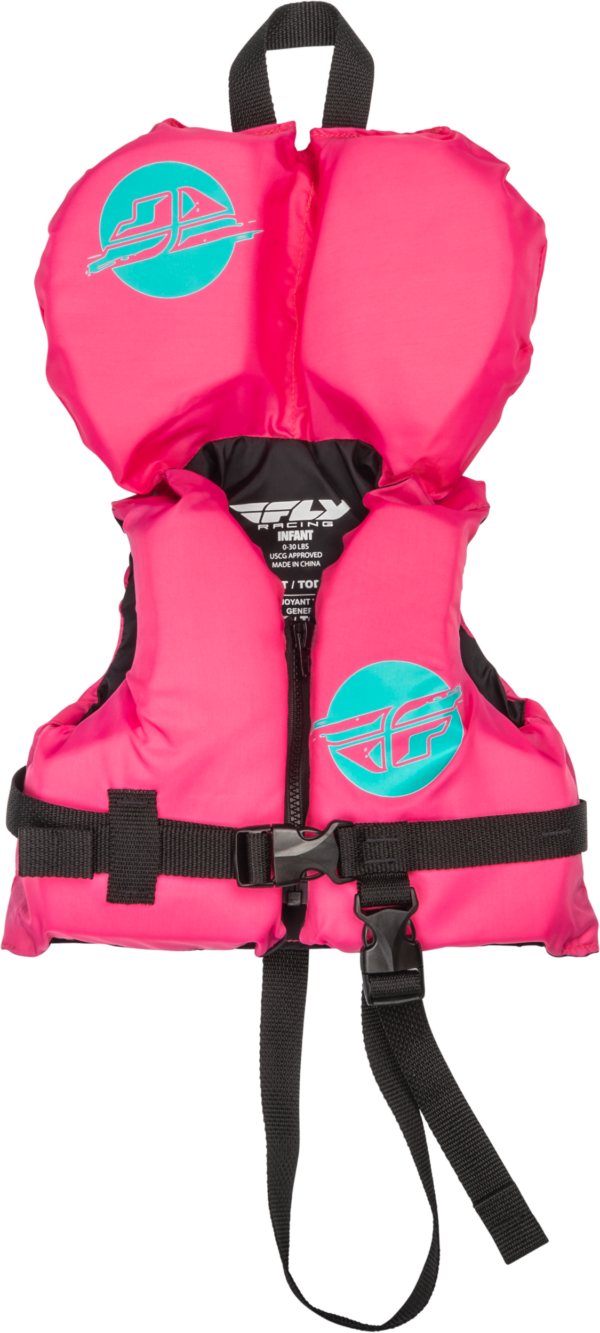 FLY RACING INFANT FLOTATION VEST NEON PINK/TEAL - 221-30313