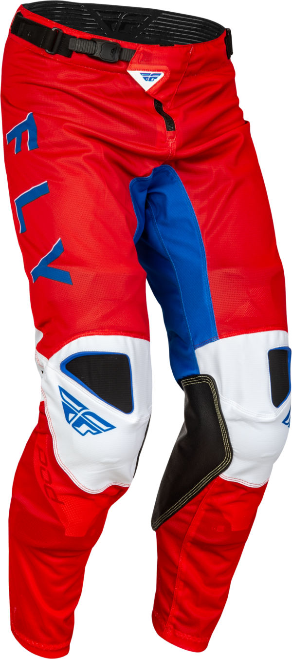 FLY RACING KINETIC MESH S.E. KORE PANTS RED/WHITE/BLUE SZ 28 - 377-32728