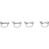 ALL BALLS HOSE CLAMPS REFILL KIT 4/PK - FS00050 - Image 2