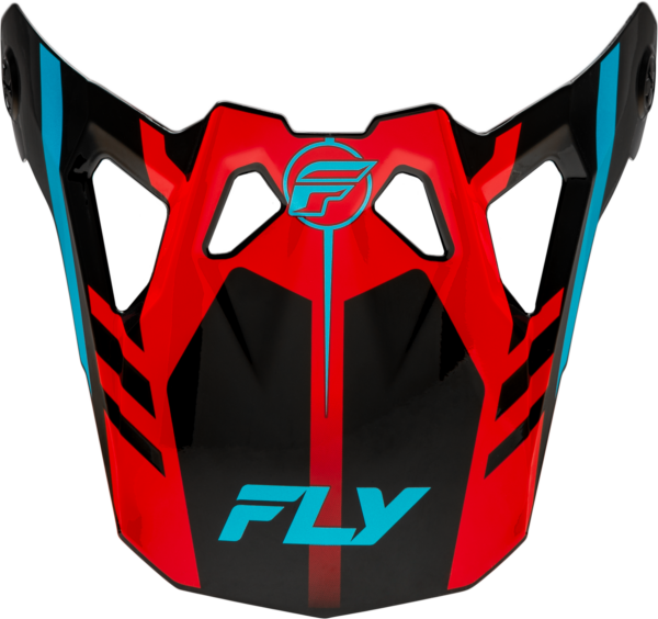 FLY RACING FORMULA CP KRYPTON VISOR RED/BLACK/BLUE M-2X - 73-0043