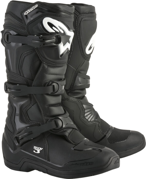 ALPINESTARS TECH 3 BOOTS BLACK SZ 15 - 2013018-10-15