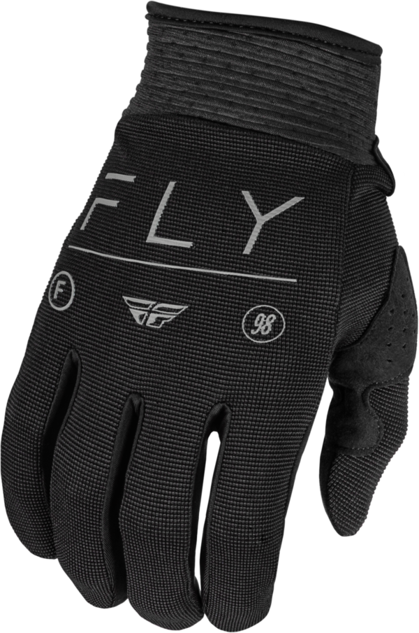 FLY RACING YOUTH F-16 GLOVES BLACK/CHARCOAL Y2XS - 377-911Y2XS