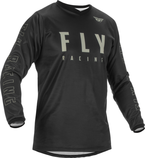 FLY RACING F-16 JERSEY BLACK/GREY MD - 375-920M