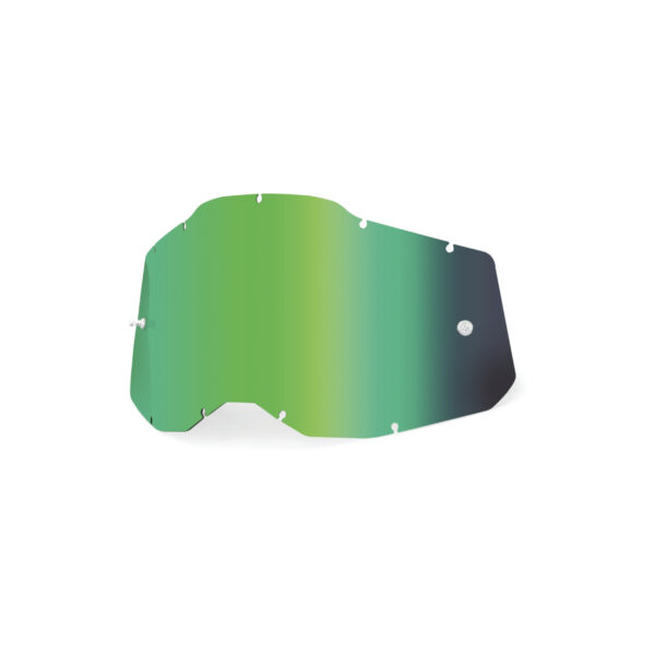 100-PERCENT RC2/AC2/ST2 SHEET MIRROR GREEN LENS - 59078-00003