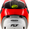 FLY RACING KINETIC RALLY HELMET RED/BLACK/WHITE SM - A0030620SM - Image 2