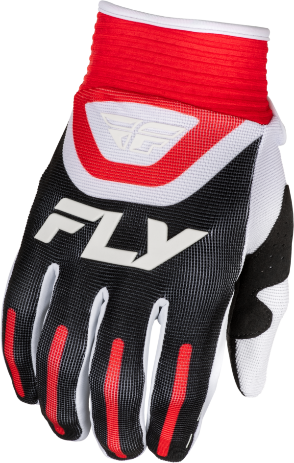 FLY RACING YOUTH F-16 GLOVES BLACK/RED/WHITE YS - 378-910YS