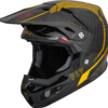 FLY RACING YOUTH FORMULA CARBON TRACER HELMET GOLD/BLACK YL - 73-4441YL - Image 2