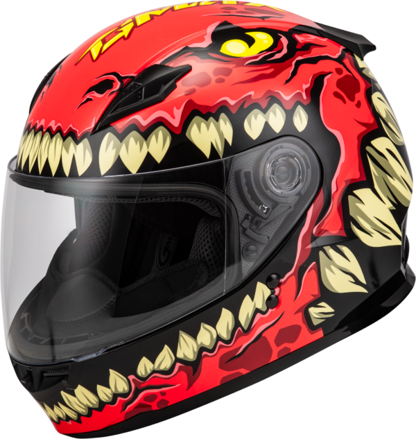 GMAX YOUTH GM-49Y DRAX HELMET RED YS - F1499370