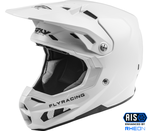 FLY RACING FORMULA CARBON SOLID HELMET WHITE 2X - 73-4401-9