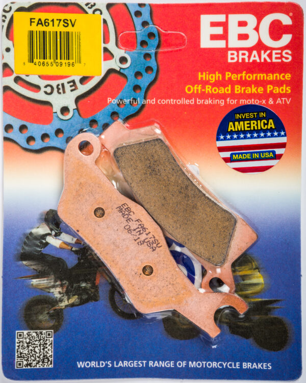 EBC BRAKE PADS FA617SV SEVERE DUTY SV SERIES - FA617SV