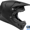 FLY RACING YOUTH FORMULA CC SOLID HELMET MATTE BLACK YL - 73-4300YL - Image 6