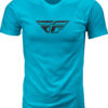 FLY RACING FLY F-WING TEE TURQUOISE 2X - 352-06182X - Image 2