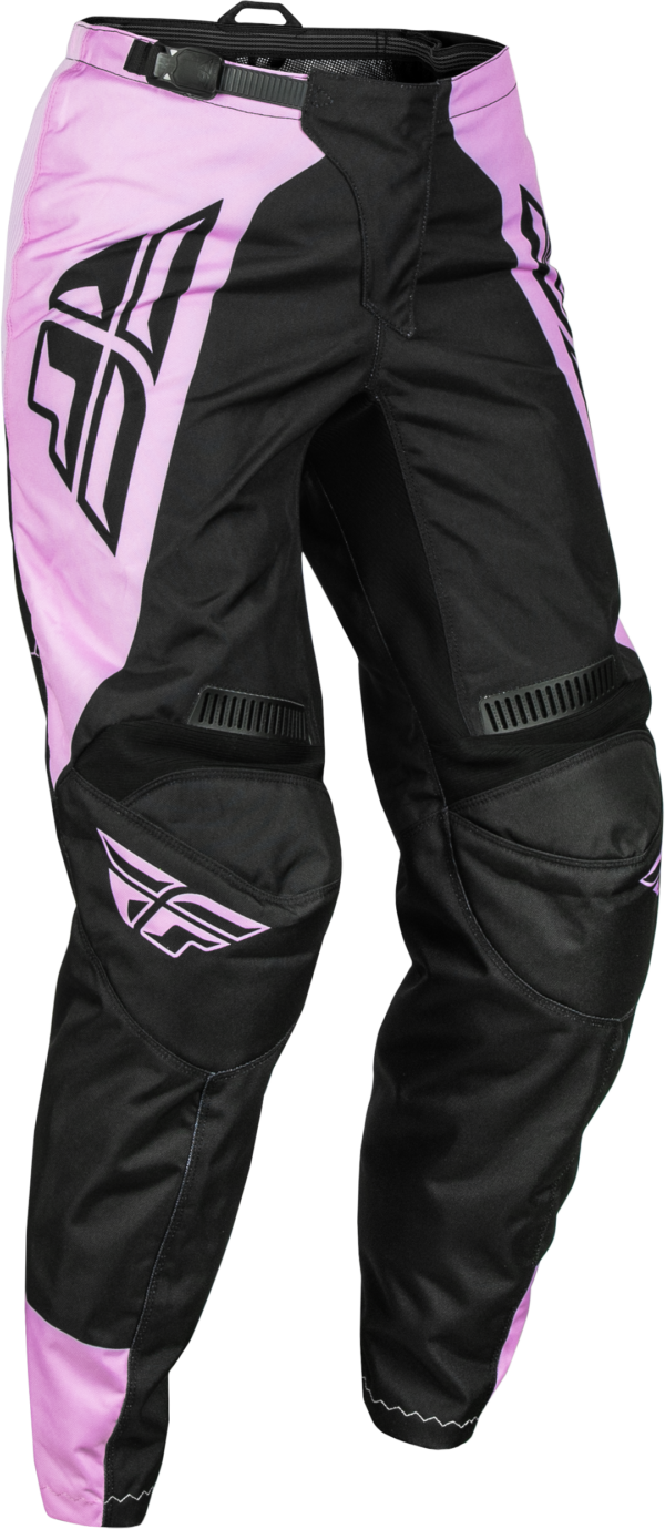 FLY RACING WOMEN'S F-16 PANTS BLACK/LAVENDER SZ 05/06 - 377-83105