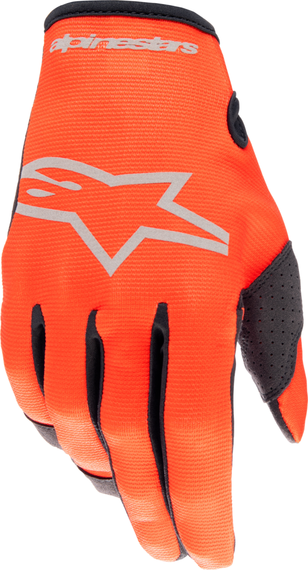 ALPINESTARS RADAR GLOVES HOT ORANGE/BLACK XL - 3561823-411-XL