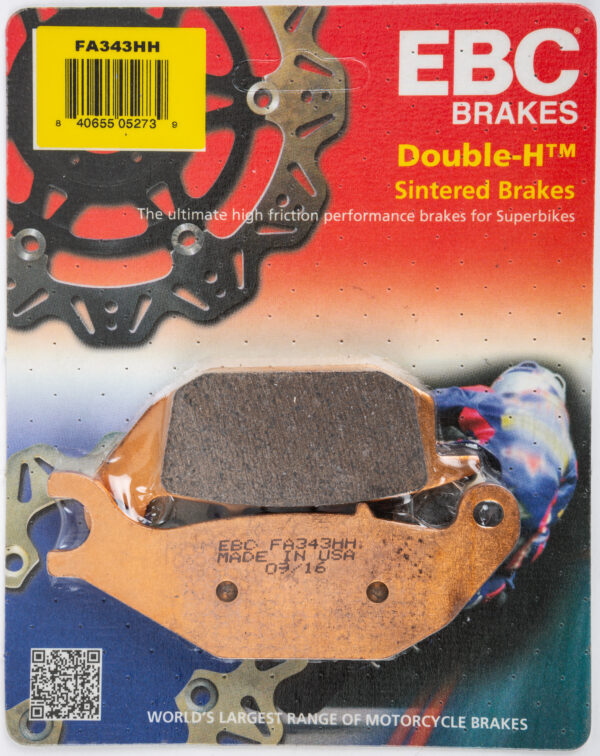 EBC BRAKE PADS DOUBLE-H SINTERED - FA343HH