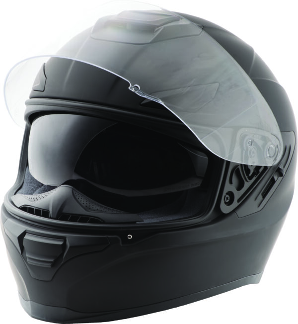 FLY RACING SENTINEL SOLID HELMET MATTE BLACK SM - 73-8323S