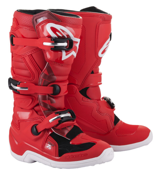 ALPINESTARS TECH 7S BOOTS RED SZ 06 - 2015017-30-6