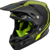 FLY RACING YOUTH FORMULA CARBON TRACER HELMET HI-VIS/BLACK YL - 73-4442YL - Image 5