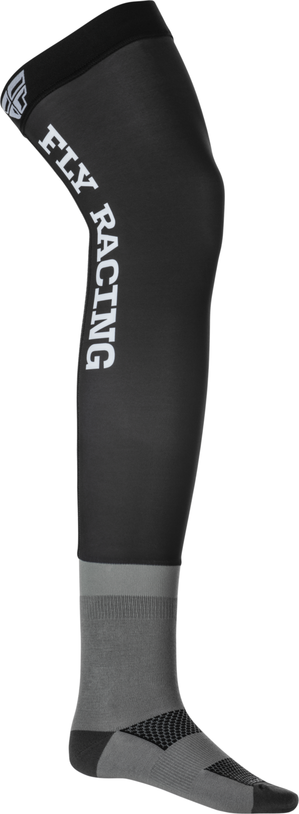 FLY RACING KNEE BRACE SOCKS BLACK/GREY/WHITE SM/MD - 350-0447S