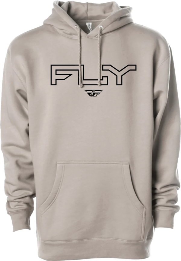 FLY RACING YOUTH FLY EDGE HOODIE CEMENT YL/YX - 354-03052