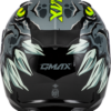 GMAX YOUTH GM-49Y DRAX HELMET GREY YM - F1499241 - Image 2