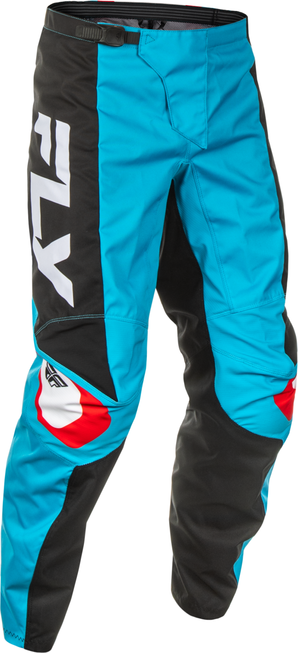 FLY RACING F-16 PANTS CA/NY CYAN/BLACK/WHITE SZ 42 - C378-93442