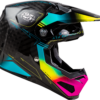 FLY RACING FORMULA S CARBON LEGACY HELMET BLACK/ELECTRIC BLU/FUSCHIA LG - 73-4445L - Image 6