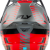 FLY RACING FORMULA CP SLICE HELMET GREY/RED/BLACK XL - 73-0051X - Image 2