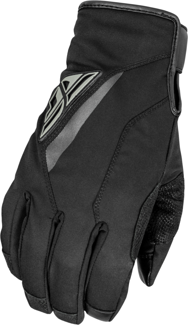 FLY RACING TITLE LONG GLOVES BLACK XS - 371-0610XS