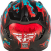 FLY RACING REVOLT SPACE CREEP HELMET LIGHT BLUE/BLACK/RED XS - 73-8387XS - Image 2