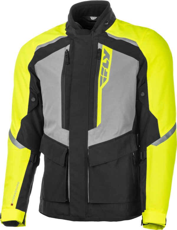 FLY RACING TERRA TREK JACKET BLACK/HI-VIS 2XL - #6179 477-2114~6