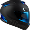 FLY RACING SENTINEL RECON HELMET MATTE BLACK/BLUE CHROME XS - 73-8428XS - Image 7