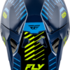 FLY RACING FORMULA CP SLICE HELMET NAVY/HI-VIS/WHITE MD - 73-0050M - Image 3