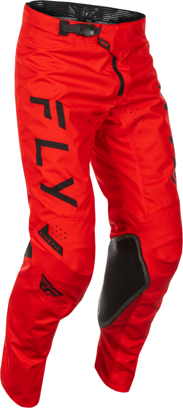 FLY RACING KINETIC CENTER PANTS RED/BLACK SZ 40 - 378-53240