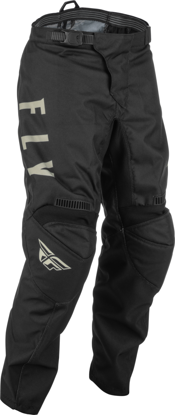 FLY RACING YOUTH F-16 PANTS BLACK/GREY SZ 18 - 375-93018