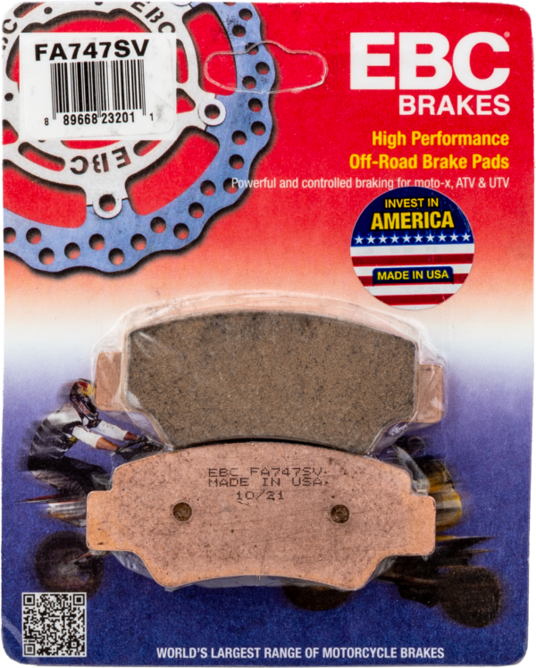 EBC BRAKE PADS FA747SV SEVERE DUTY SV SERIES - FA747SV