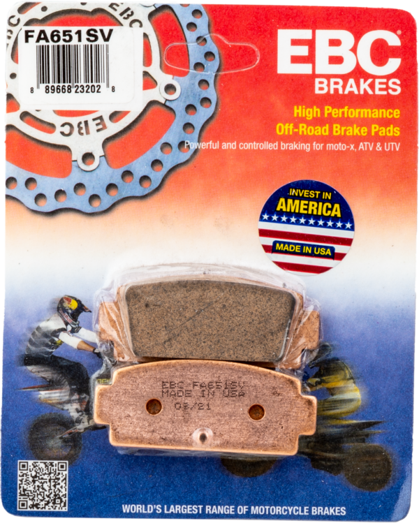 EBC BRAKE PADS FA651SV SEVERE DUTY SV SERIES - FA651SV