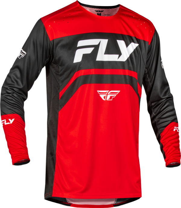 FLY RACING YOUTH RAYCE BICYCLE JERSEY RED/BLACK/WHITE YXL - 378-054YXL