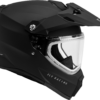 FLY RACING TREKKER CW SOLID HELMET DUAL SHLD MATTE BLACK XS - 73-31364XS - Image 5