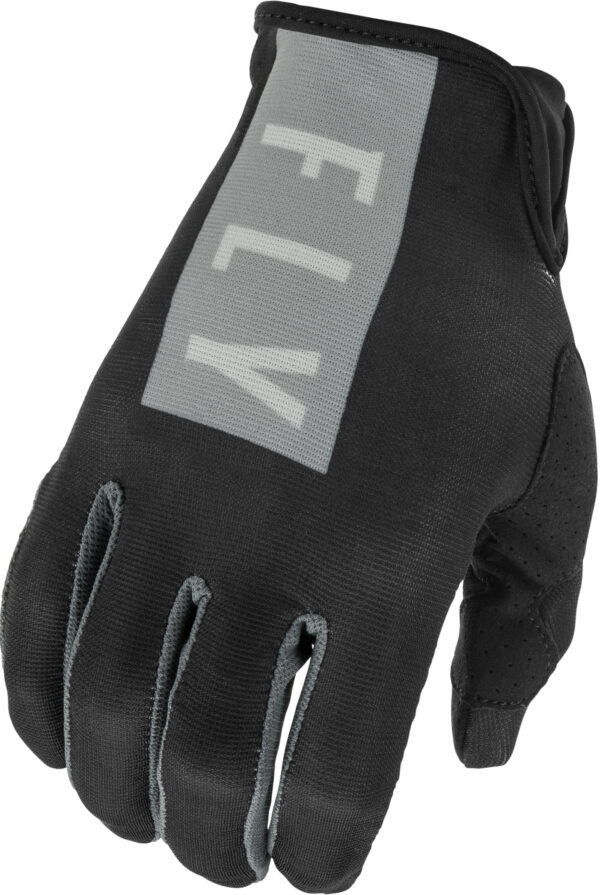 FLY RACING WOMEN'S LITE GLOVES BLACK/GREY SZ 07 - 374-61007