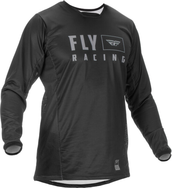 FLY RACING PATROL JERSEY BLACK LG - 375-650L