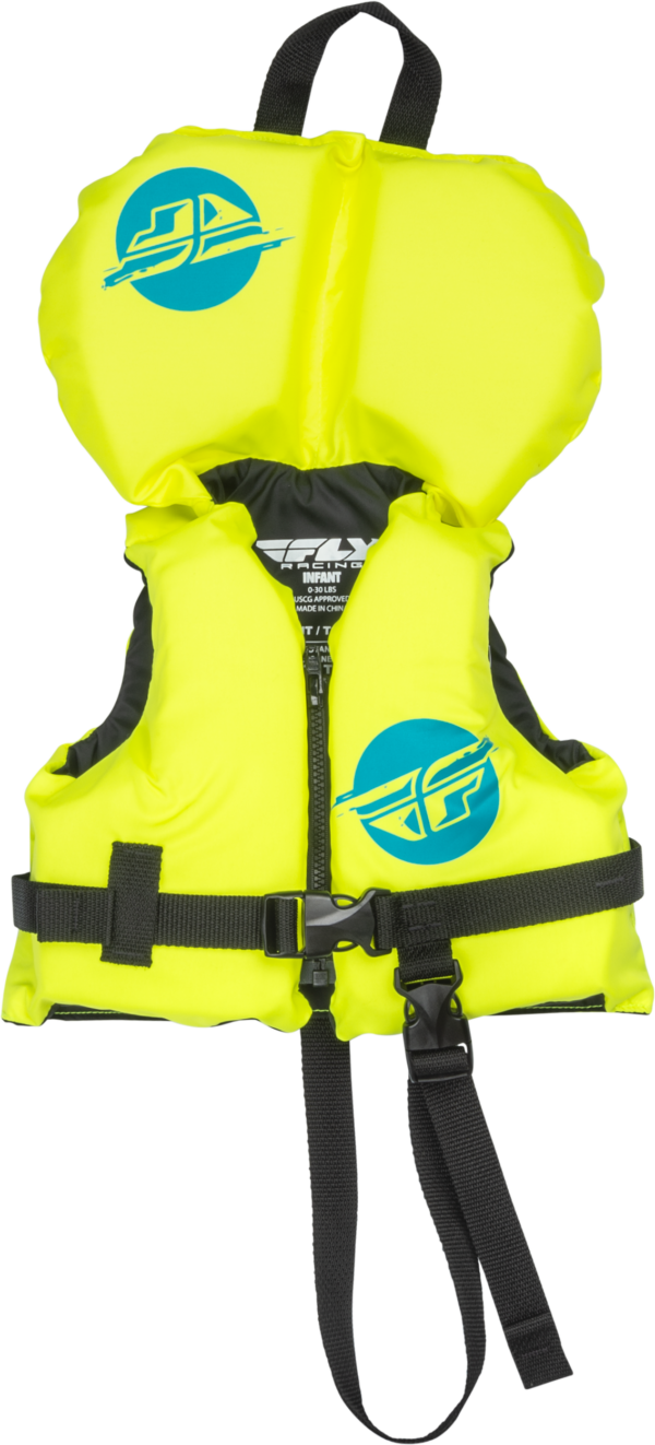 FLY RACING INFANT FLOTATION VEST HI-VIS/TEAL - 221-30311