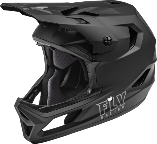 FLY RACING YOUTH RAYCE BICYCLE HELMET MATTE BLACK YS - 73-3603YS