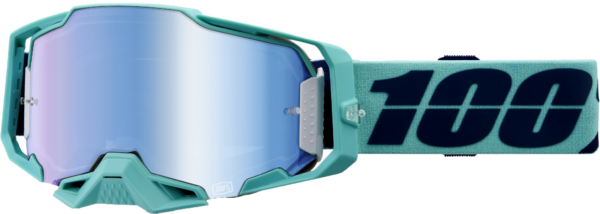 100-PERCENT ARMEGA GOGGLE ESTEREL MIRROR BLUE LENS - 50005-00017