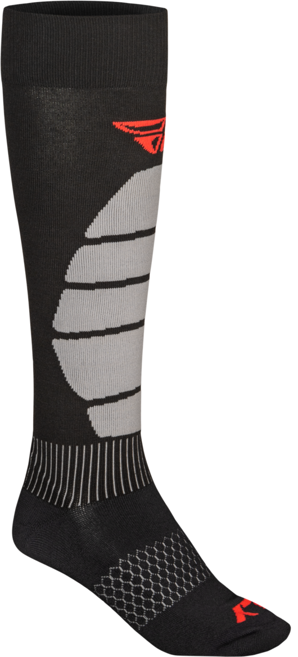 FLY RACING SNOW PERFORMANCE COOLMAX SOCK BLACK SM/MD - 350-0576S