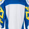 FLY RACING F-16 JERSEY WHITE/DARK BLUE/YELLOW 5X - 378-9235X - Image 2